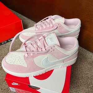 Pink Nike Dunk Low